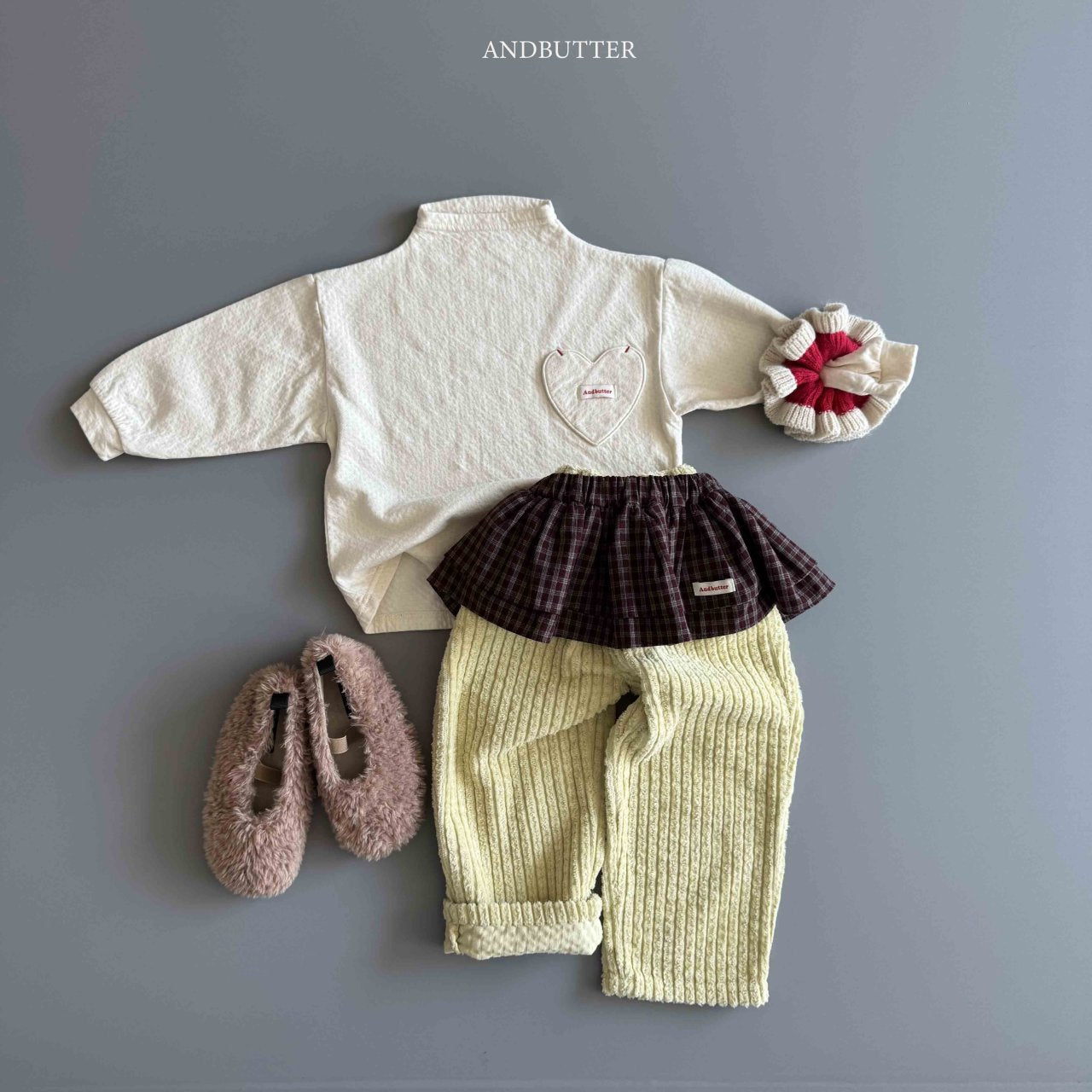 《予約》Knit Scrunchies / andbutter