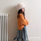 《予約》Fleece Frill Long Dress / ELLY MOLLY