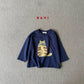 《予約》Vintage Cat L/S Tee / NAVI