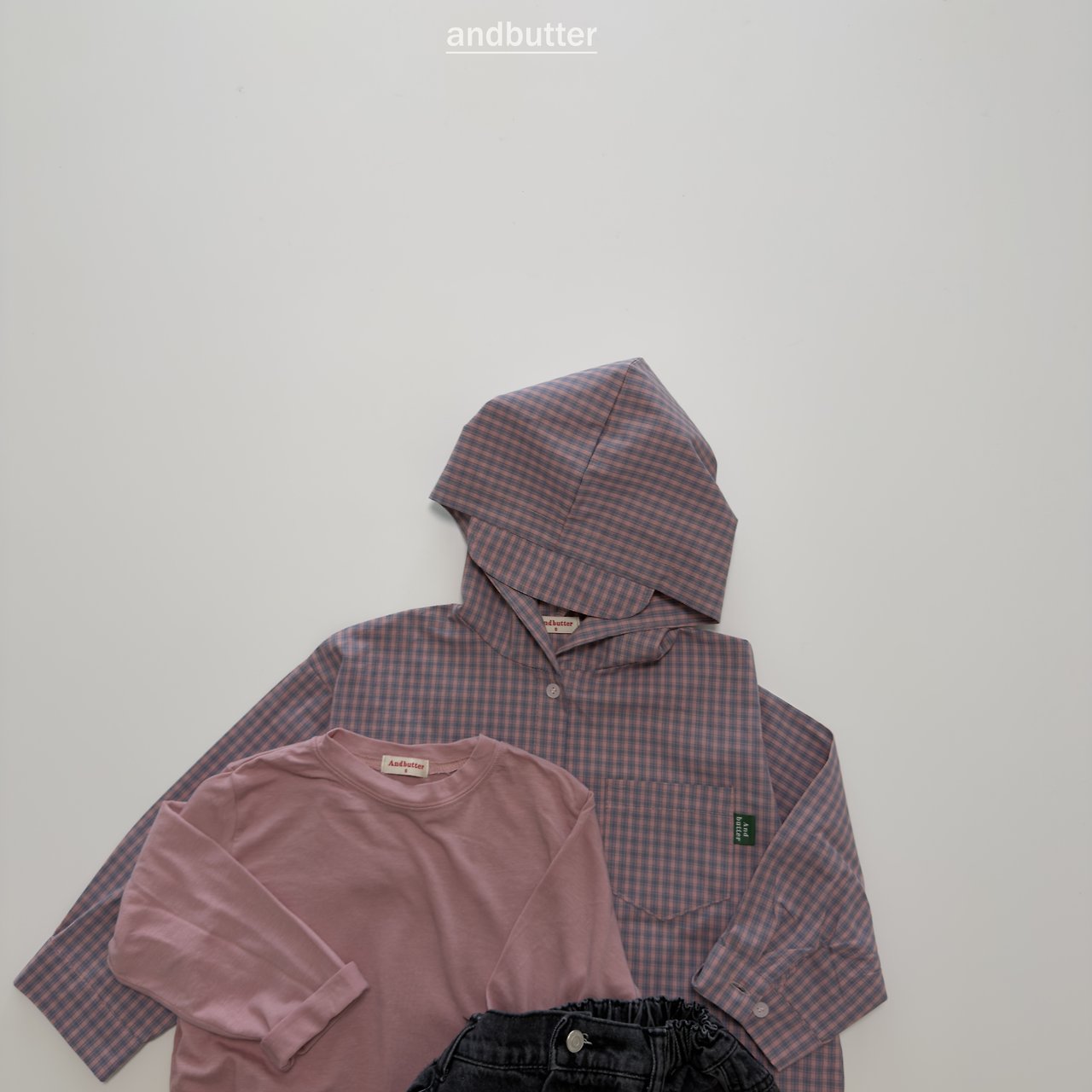 《予約》Cap Hood Shirt / ANDBUTTER
