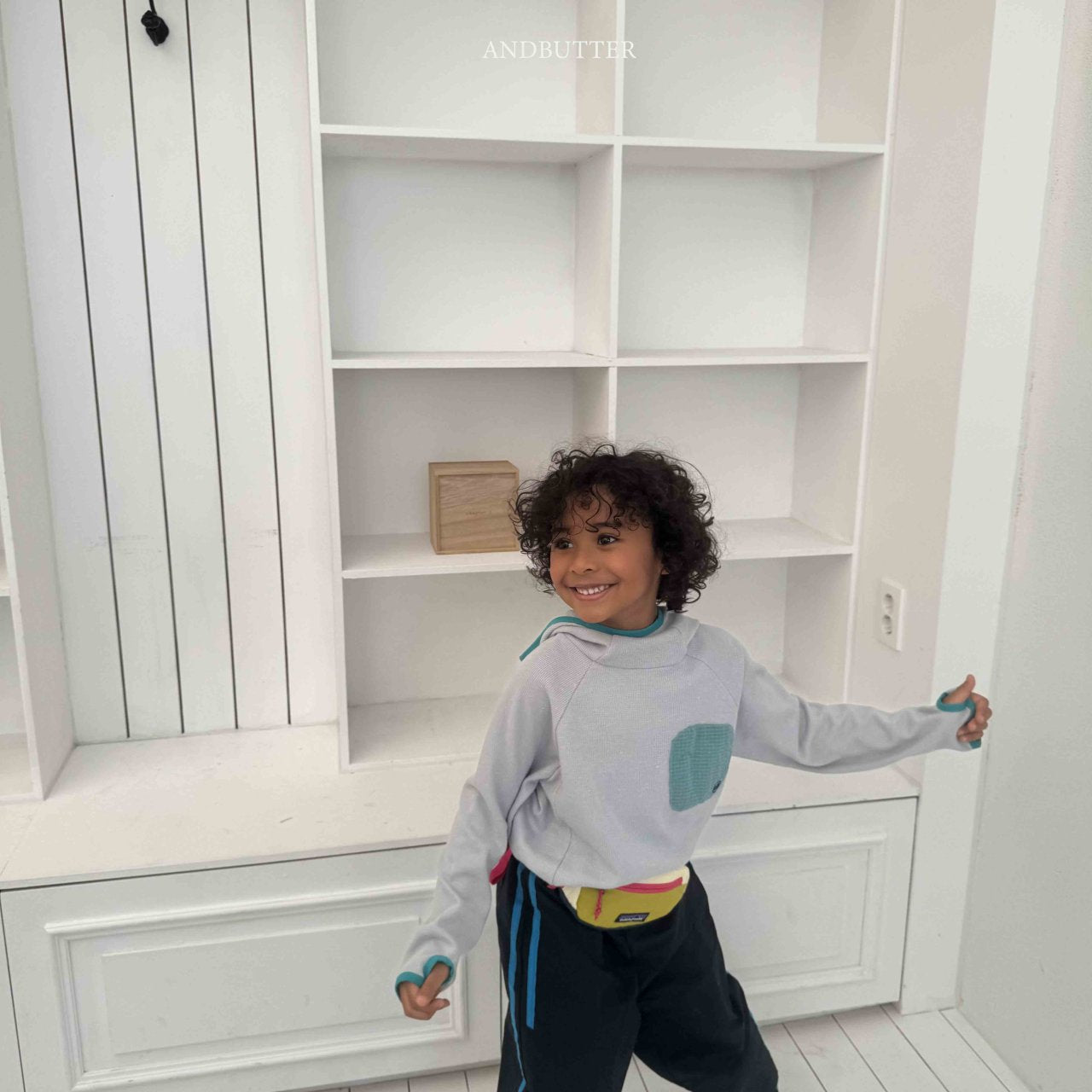 《予約》Runner Waffle Hoodie / andbutter