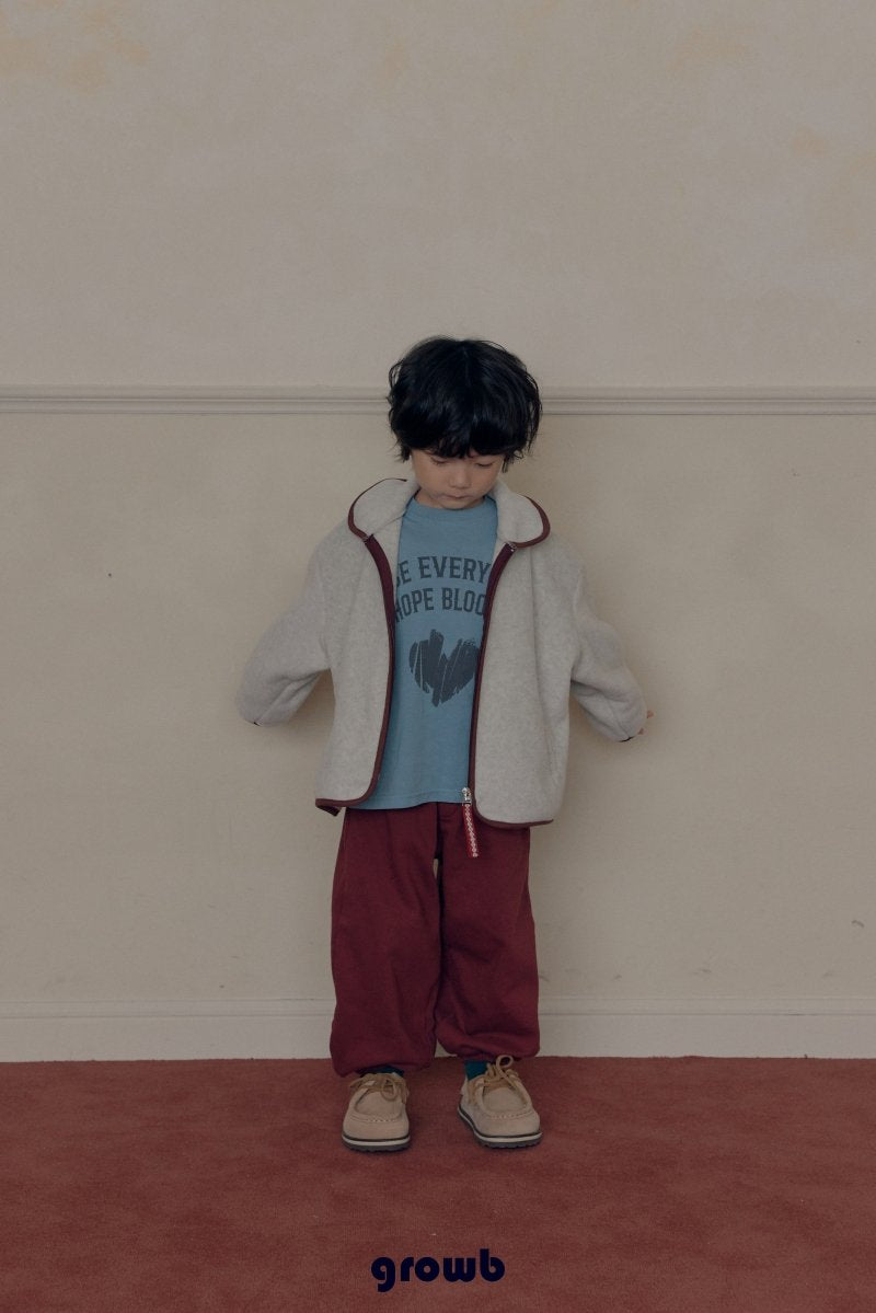 《予約》Button Jogger Pants / GROWB