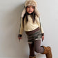 《予約》Fur Earflap Padded Hat / ELLY MOLLY