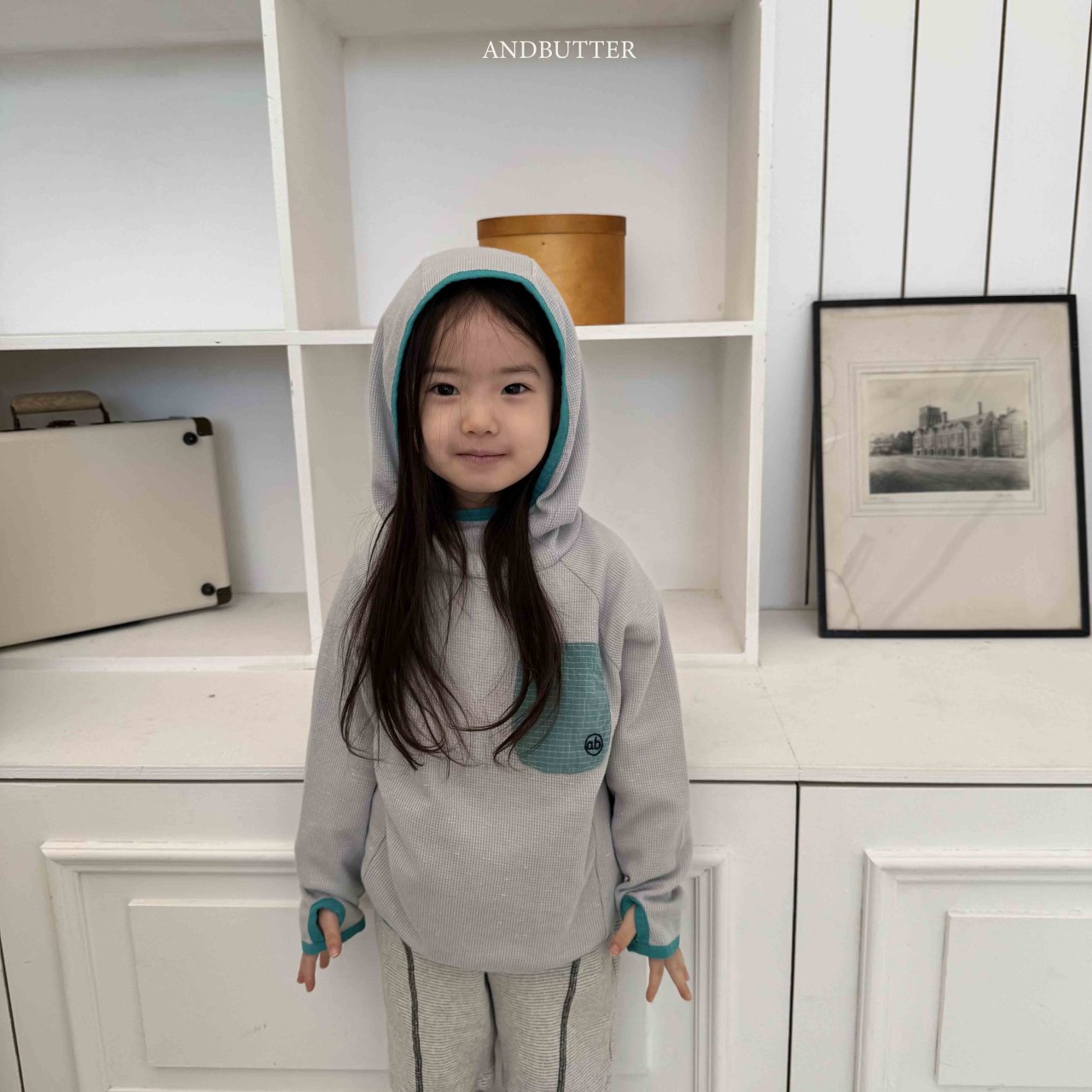 《予約》Runner Waffle Hoodie / andbutter