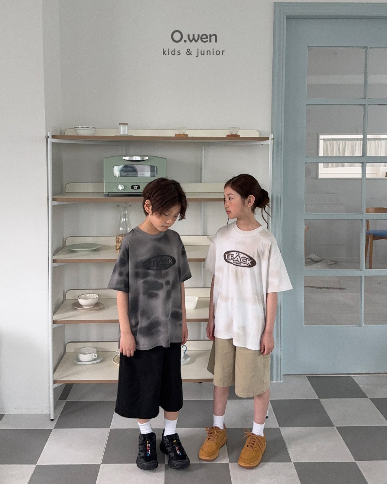 《予約》 Track Wash Tee/ O.wen