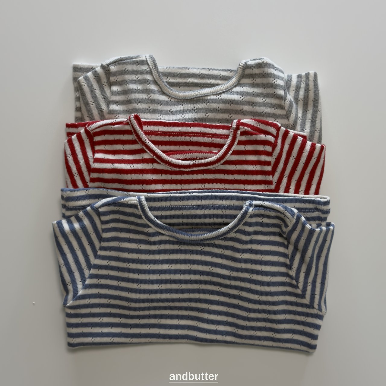 《予約》Tommy Point T-Shirt / ANDBUTTER