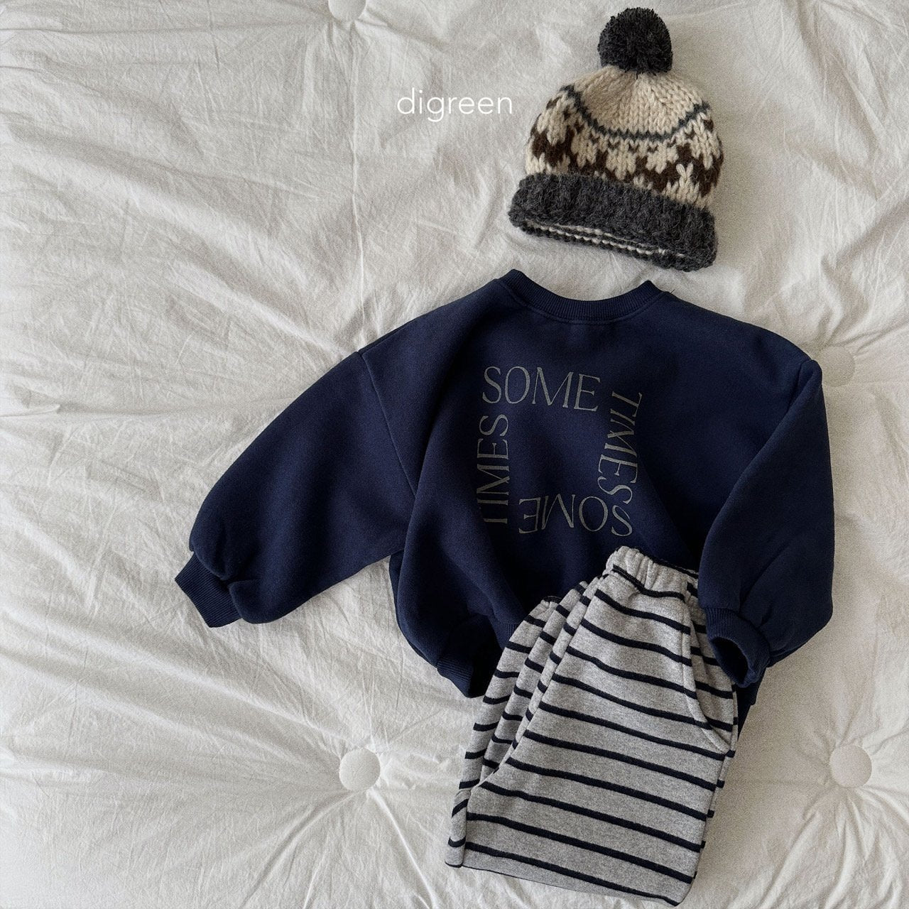 《M size Last 1点》Warm Stripe Pants