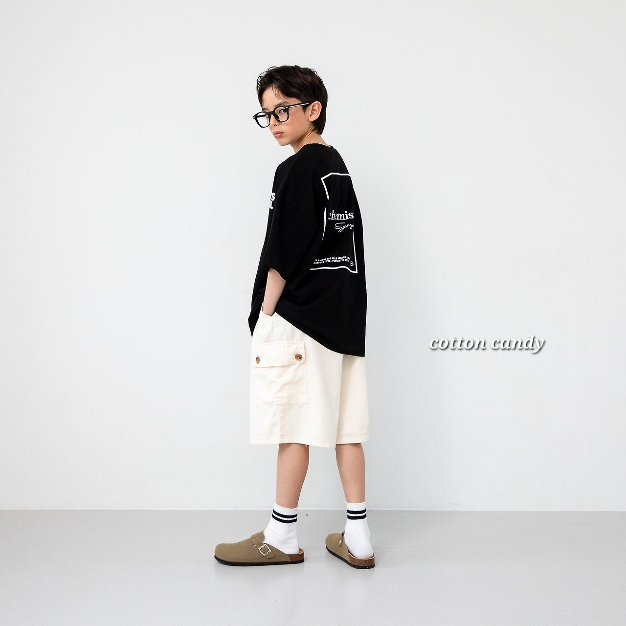 《予約》Button Pants / cotton candy