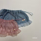 《予約》String Stripe Skirt / ANDBUTTER