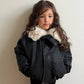 《予約》Big Collar Shearling Jacket / ELLY MOLLY