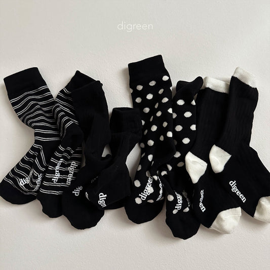 《即納》Together Socks（black）