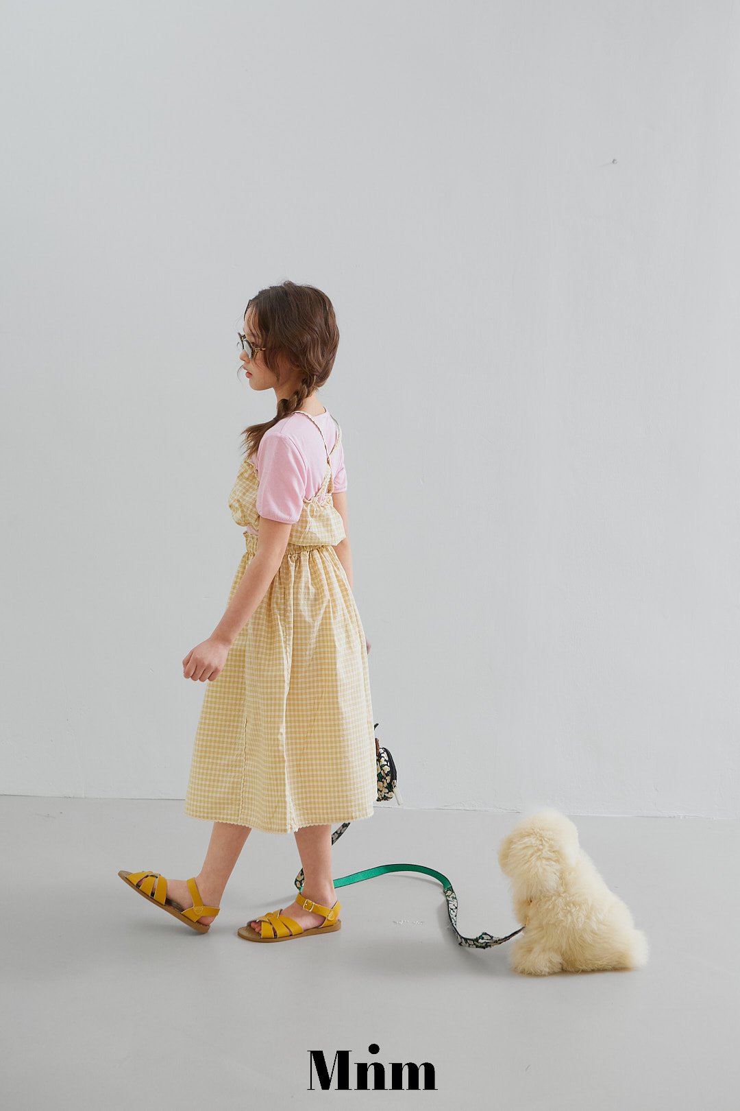 《予約》Check Lace Skirt / MINIMAL