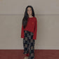 《予約》Patchwork Check Pants / GROWB