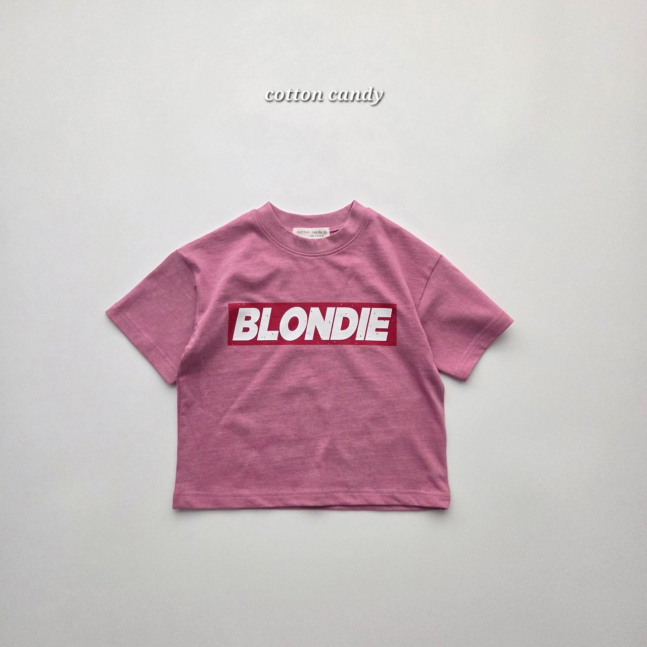 《予約》Blondie T-shirt / cotton candy