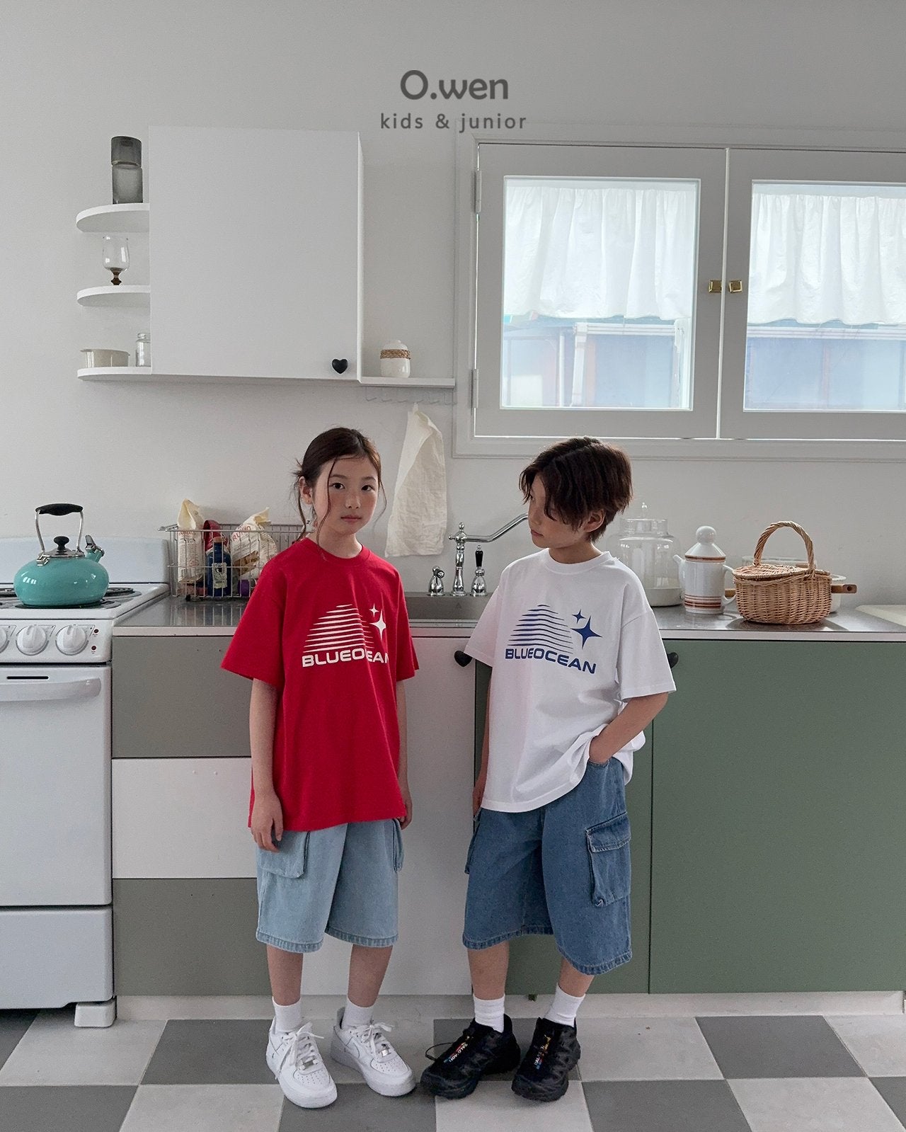 《予約》Blue Ocean Tee / O.wen (adultまで)