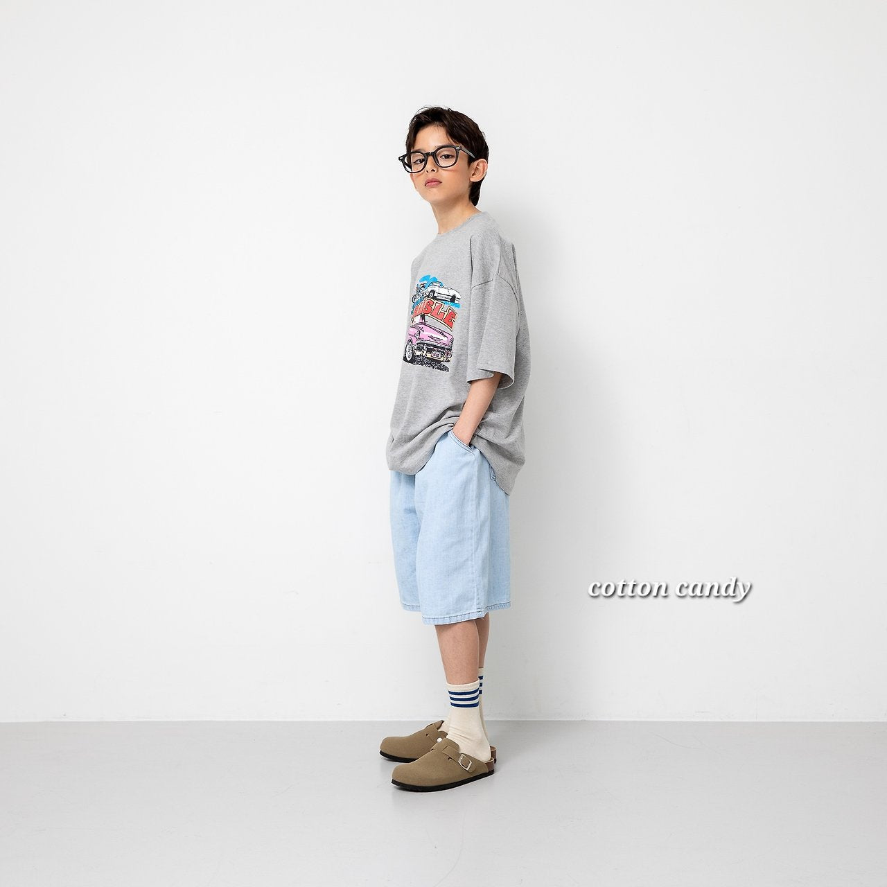 《予約》Break Shorts / cotton candy