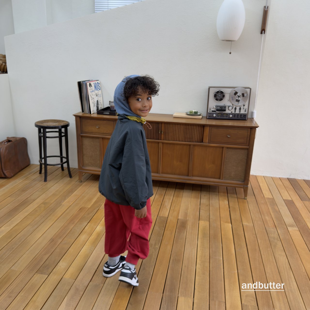 《予約》Rib Jogger Pants / ANDBUTTER