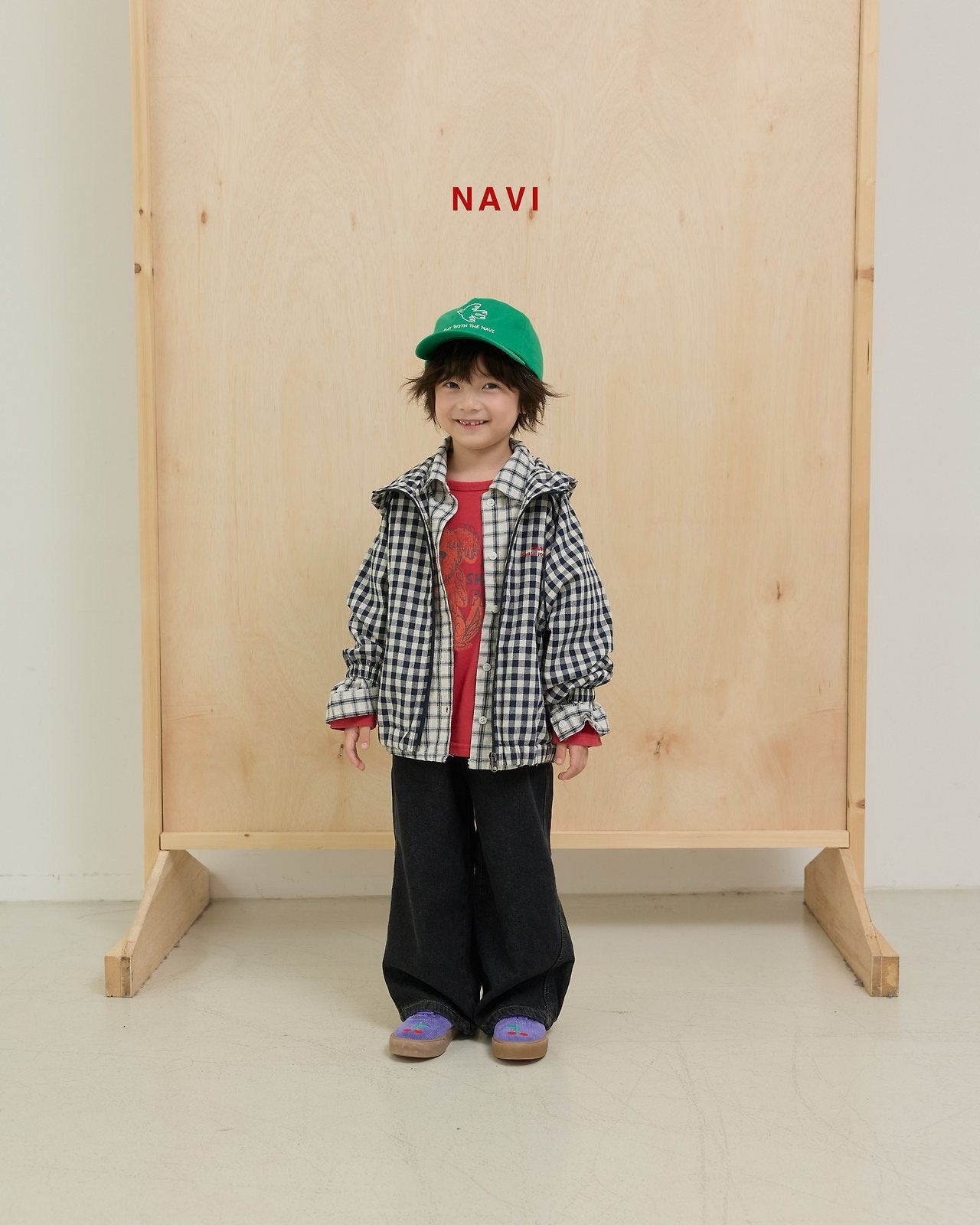 《予約》With Wide Denim Pants  / navi.
