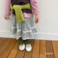《予約》Check Tiered Skirt / ANDBUTTER