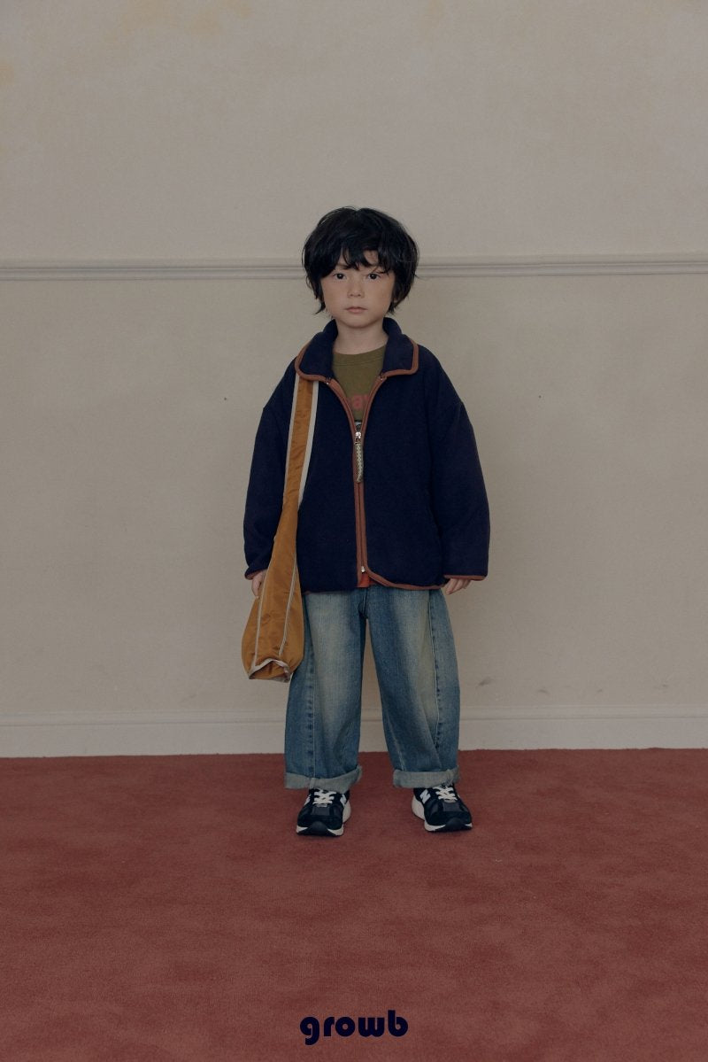 《予約》Curve Denim Pants / GROWB