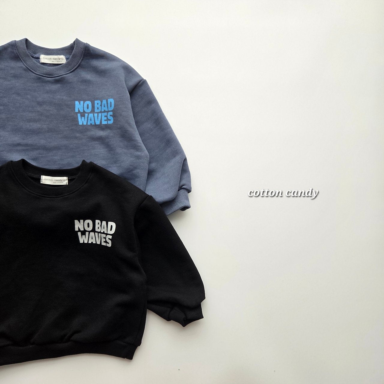 《予約》Wave Sweatshirt / cotton candy