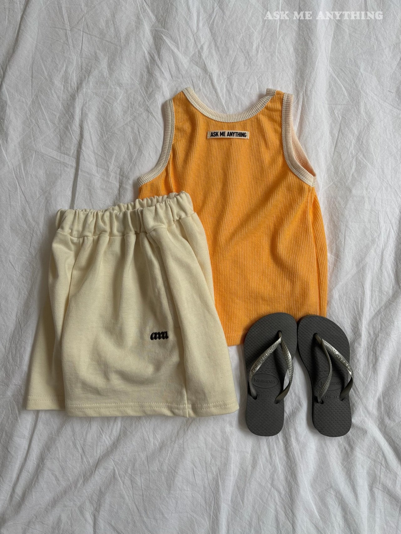《予約》Color Sleeveless/ ASK ME ANYTHING