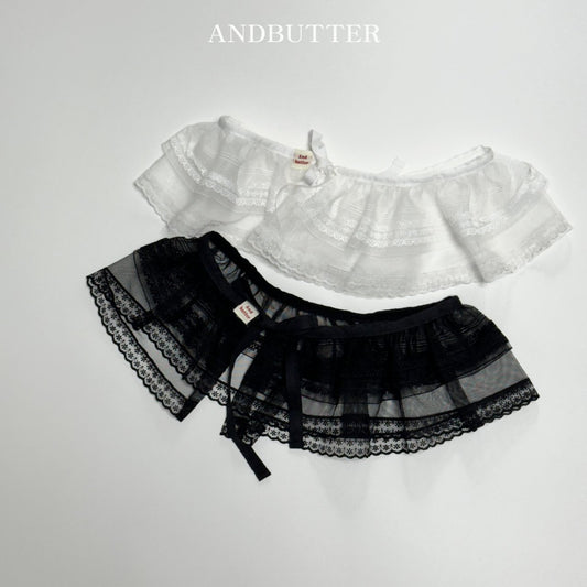 《予約》Lace Layered Belt / andbutter