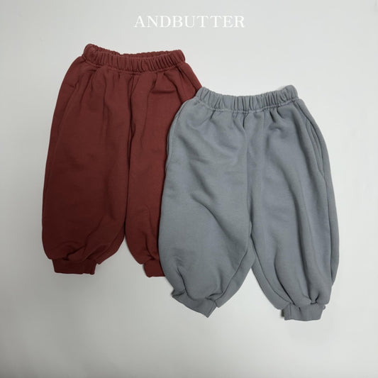 《予約》Daily Jogger Pants / andbutter