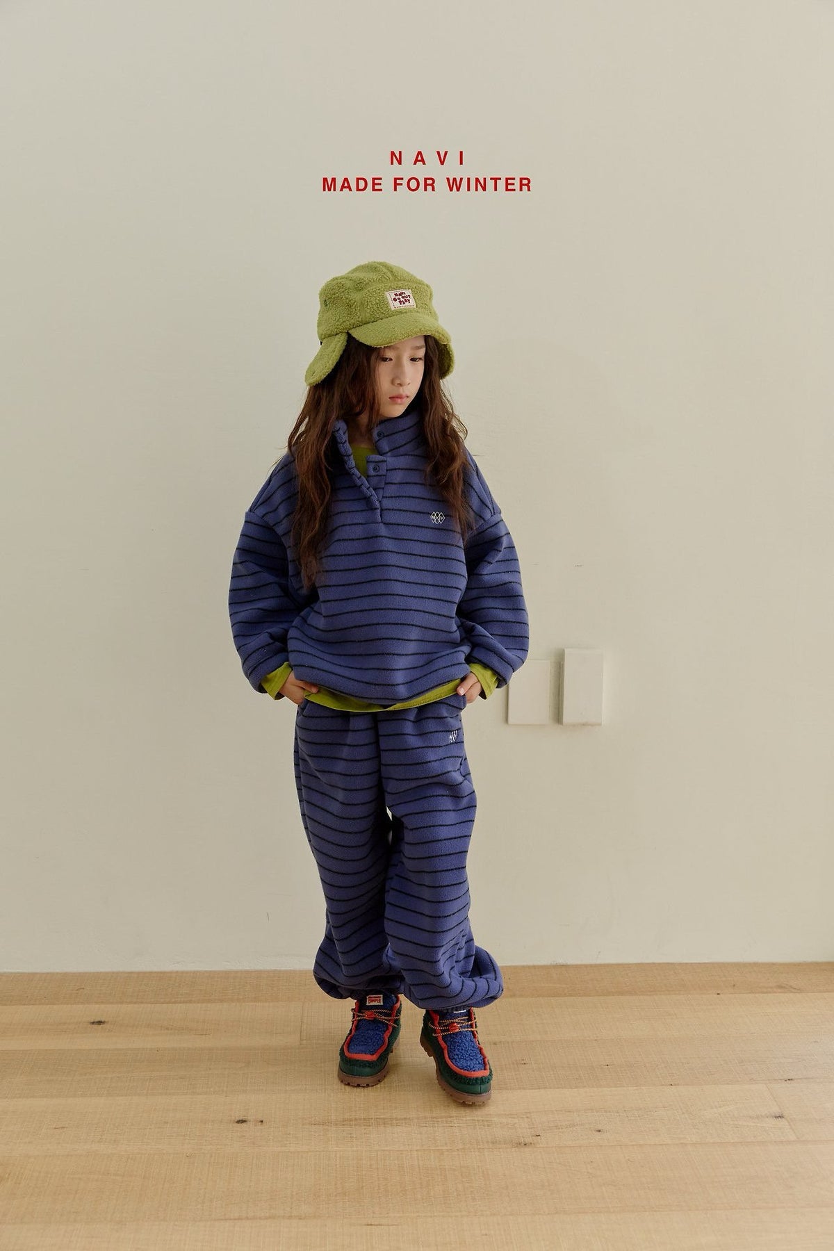 《予約》Fleece Pants / NAVI