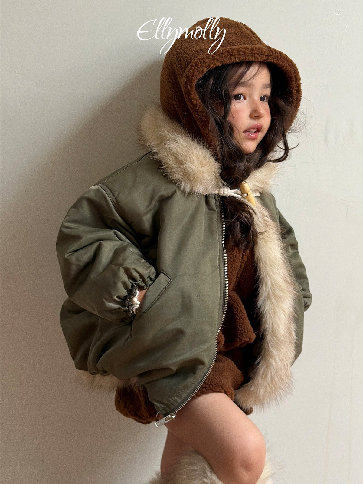 《予約》Eskimo Parka Jumper / ELLY MOLLY