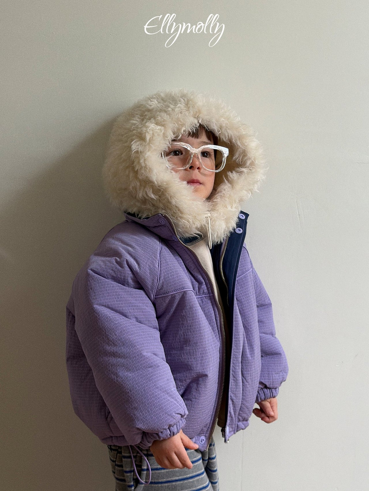 《予約》Snow Crepe Jumper / ELLY MOLLY