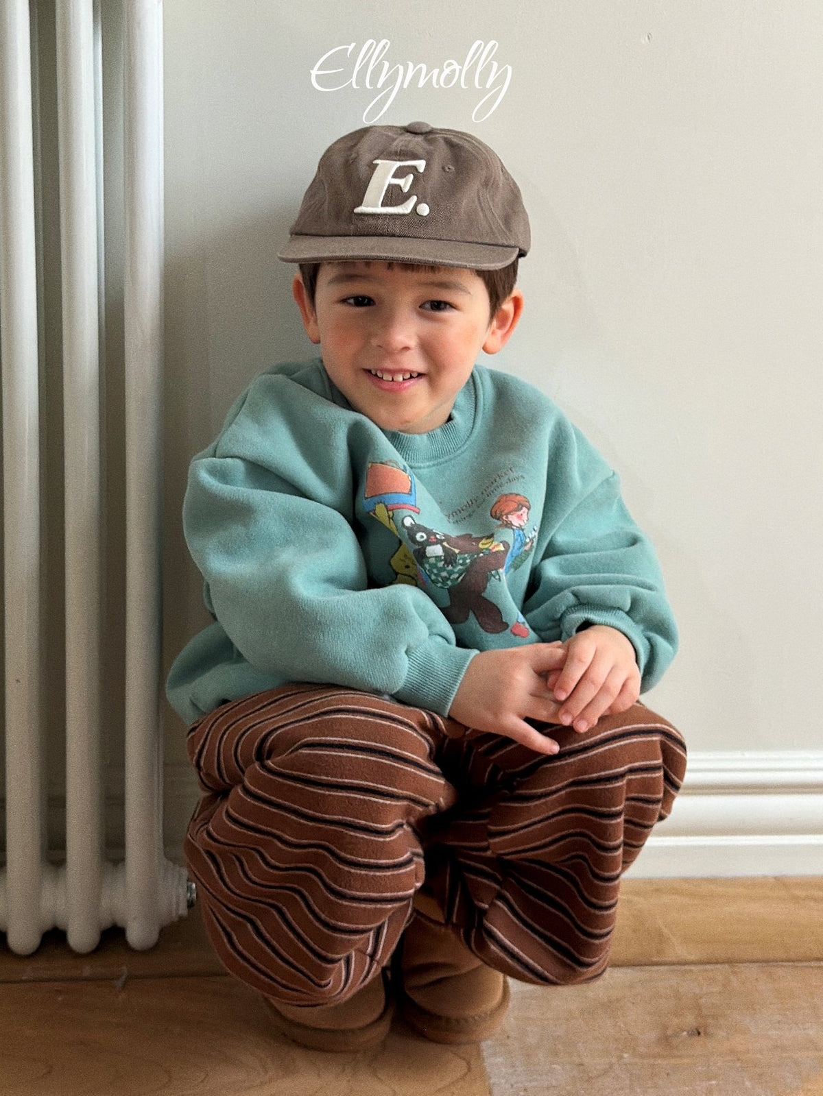《予約》Market Friends Sweatshirt / ELLY MOLLY
