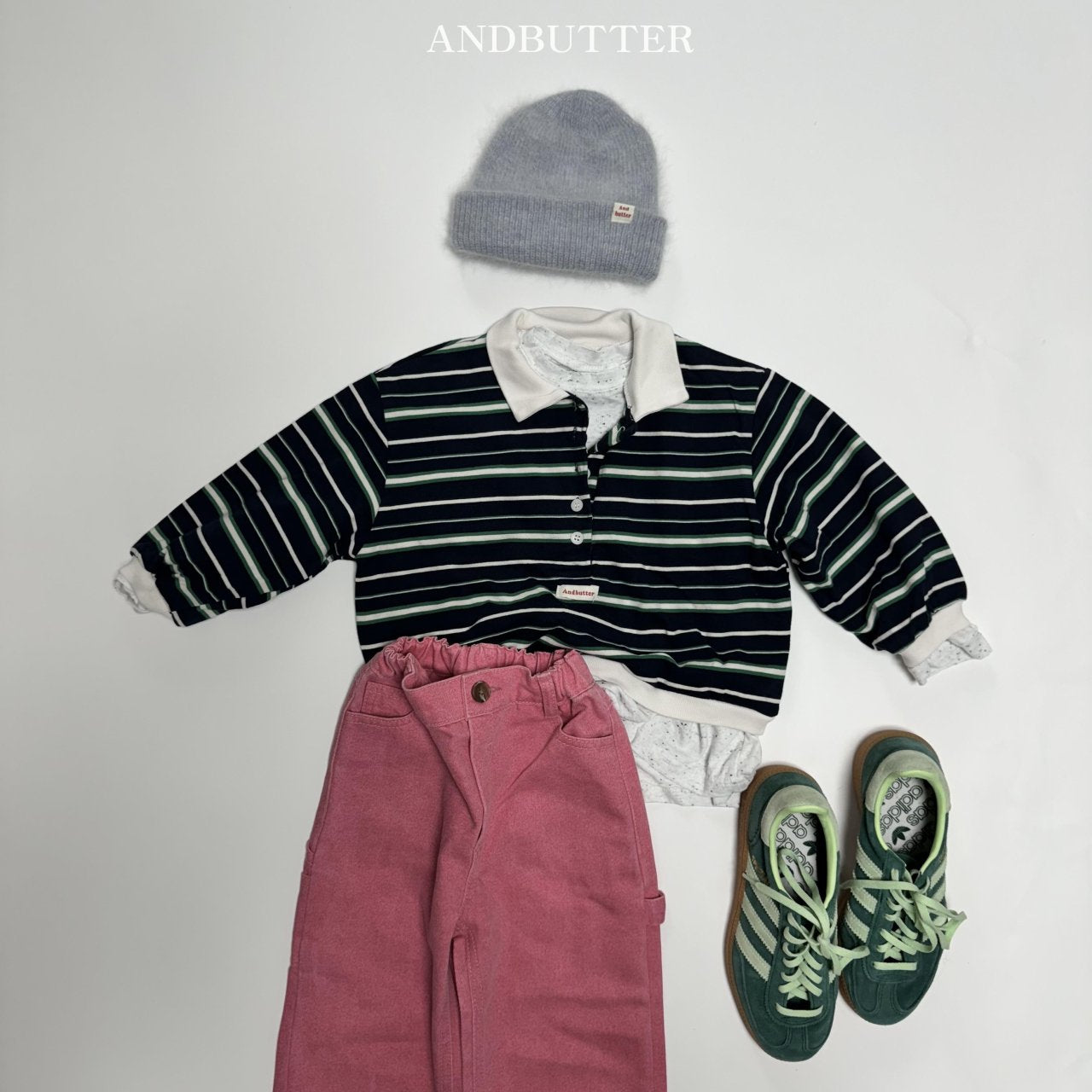 《予約》Painter Color Pants / andbutter