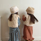 《予約》Fleece Frill Long Dress / ELLY MOLLY