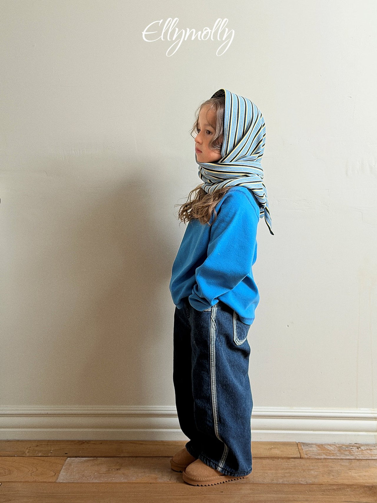 《予約》Linework Brushed Denim / ELLY MOLLY