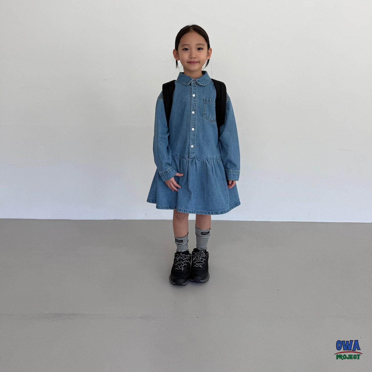 《予約》Blue Shirring Ops / OWA PROJECT