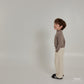 《brown M size》Brushed Spandex Half Polar