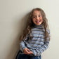 《予約》Snow Warmer Striped Turtleneck Tee / ELLY MOLLY