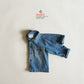 《予約》U-Pocket Denim Shirt / Boneoune