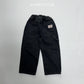 《即納》Stone black Denim Pants