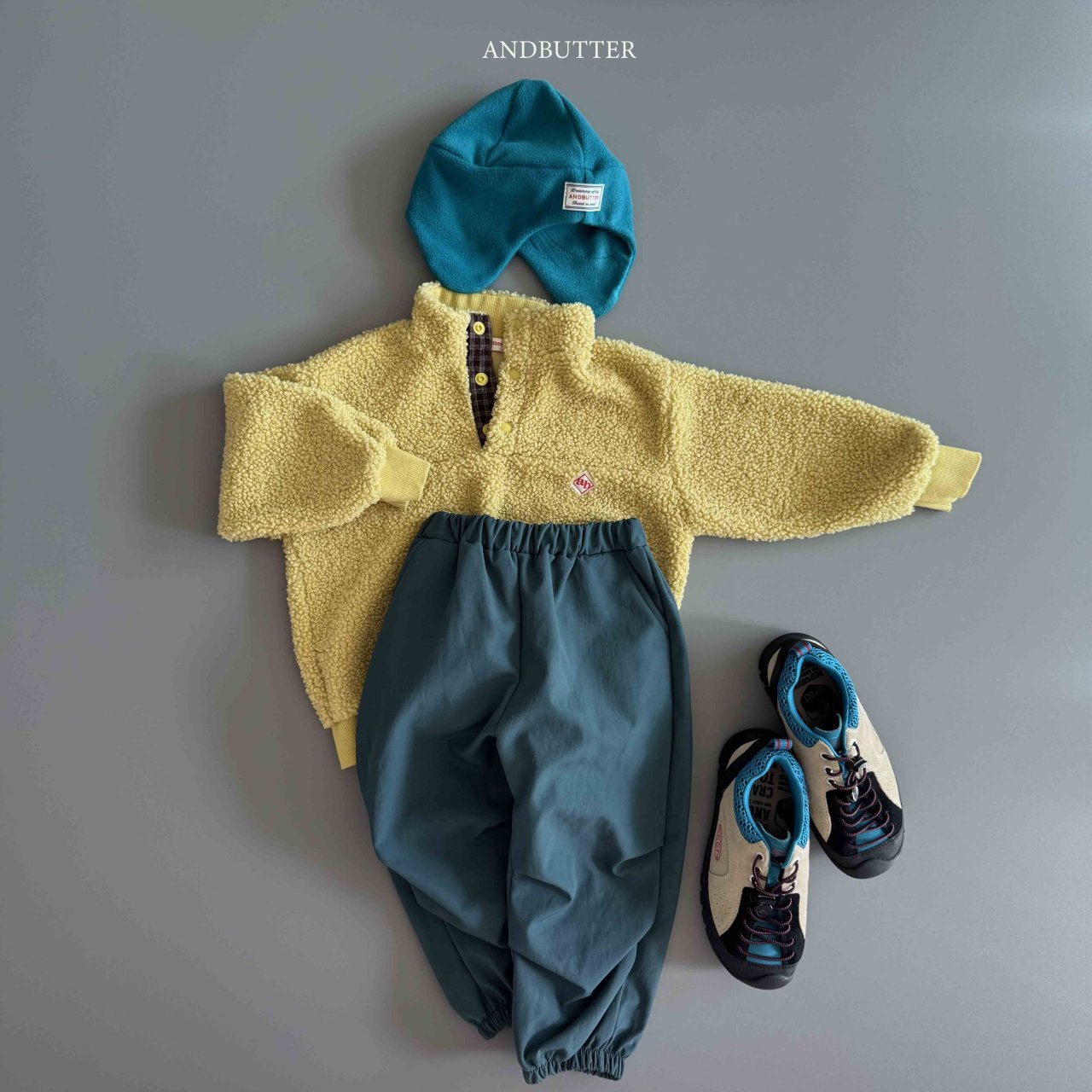 《予約》Bubble Color Anorak / andbutter