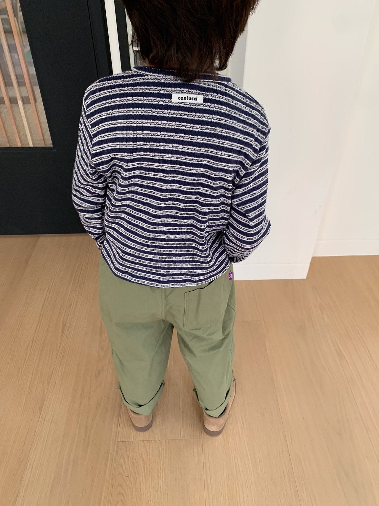 《予約》Stripe Cardigan / Cantuccistudio