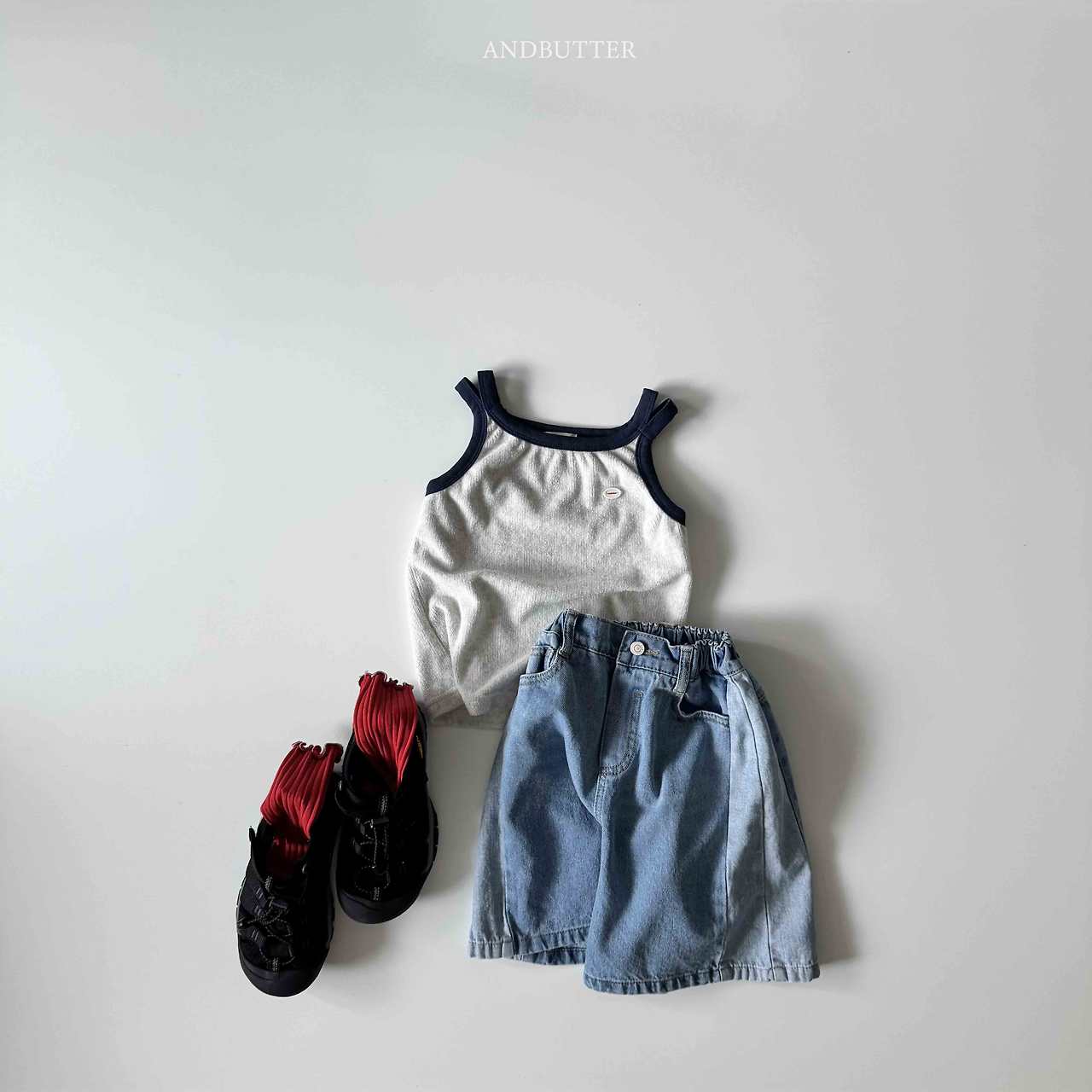 《予約》Cat Bermuda Denim / andbutter