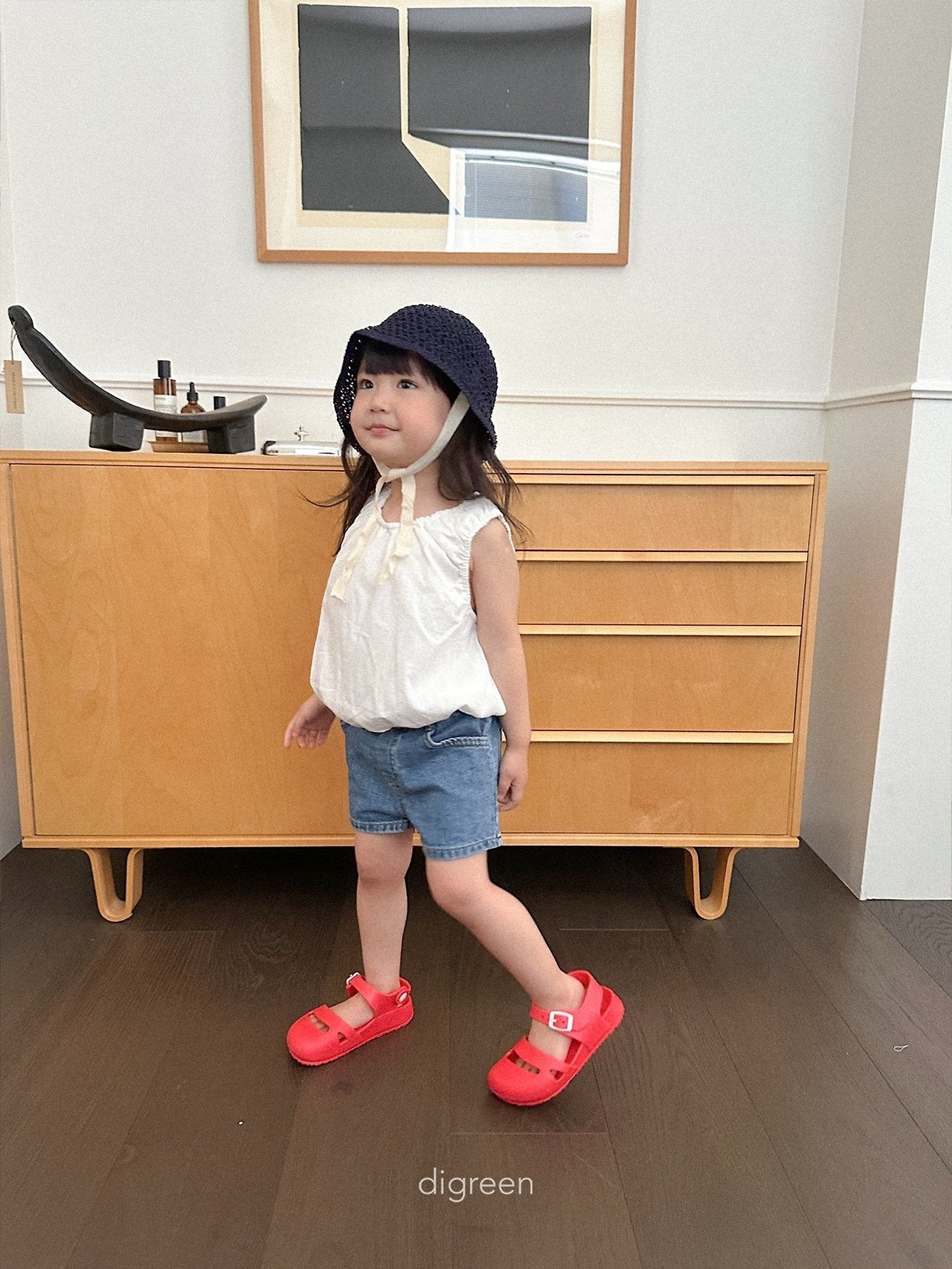 《予約》Veil Short Denim / digreen