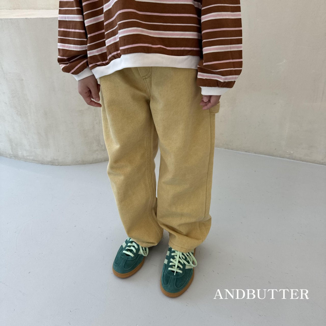 《予約》Painter Color Pants / andbutter