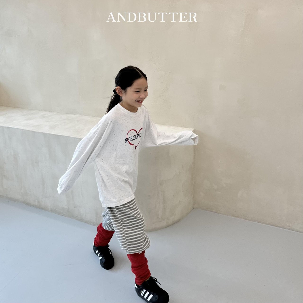 《予約》Heart People Tee / andbutter