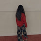 《予約》Patchwork Check Pants / GROWB