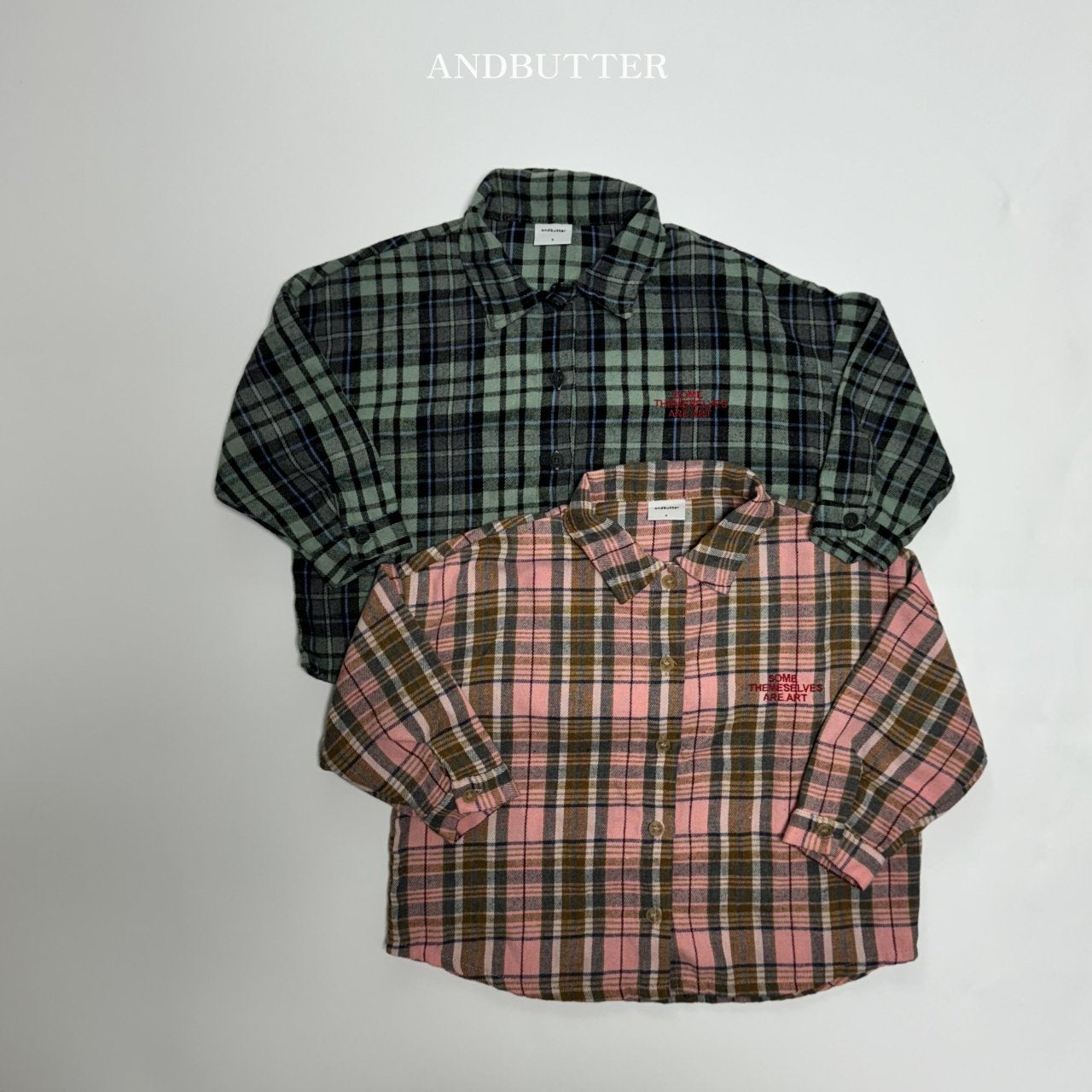 《予約》Musee Check Shirt / andbutter