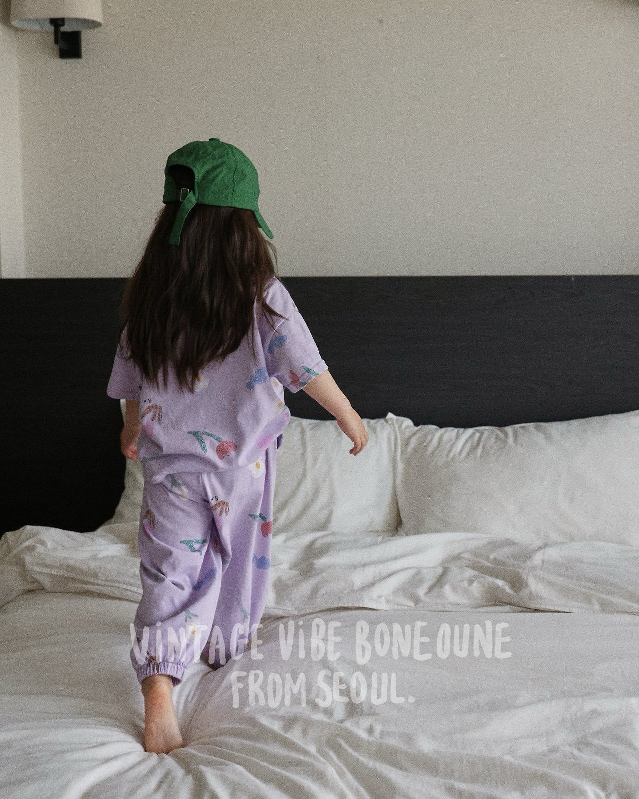《予約》Flower Jogger Pants / Boneoune