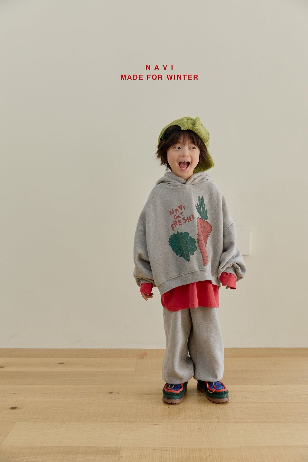 《予約》Fresh Hoodie / NAVI